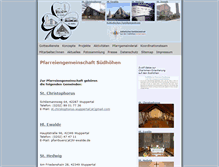 Tablet Screenshot of pfarrverband-suedhoehen.wtal.de