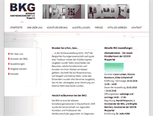 Tablet Screenshot of bkg.wtal.de